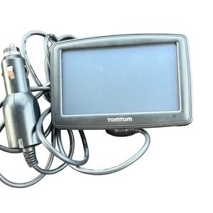 TomTom Portable GPS Navigator Touchscreen Unit with Car Charger and Mount Black